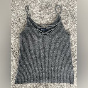 Grey American Eagle Tank Top